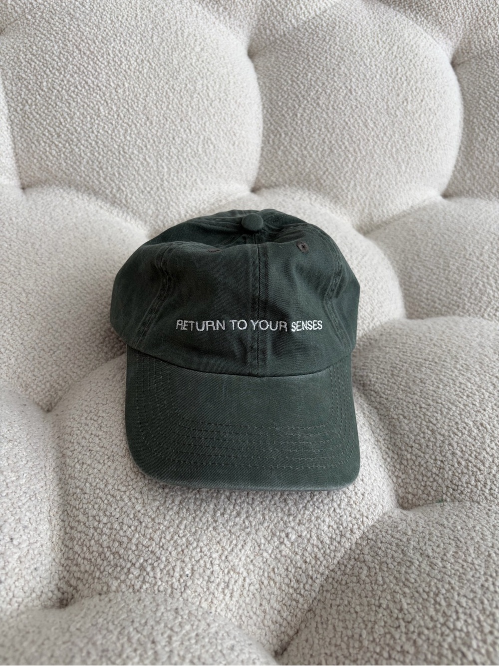 Equinox Fitness Club Unstructured Dad Cap, Forest Green